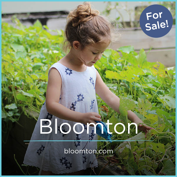 Bloomton.com - Creative premium domains