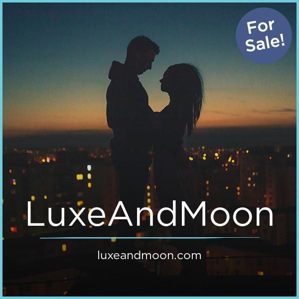 LuxeAndMoon.com - Creative domains for sale