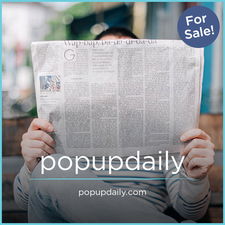 PopupDaily.com is for sale