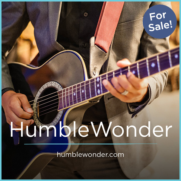 HumbleWonder.com - Unique premium domain names