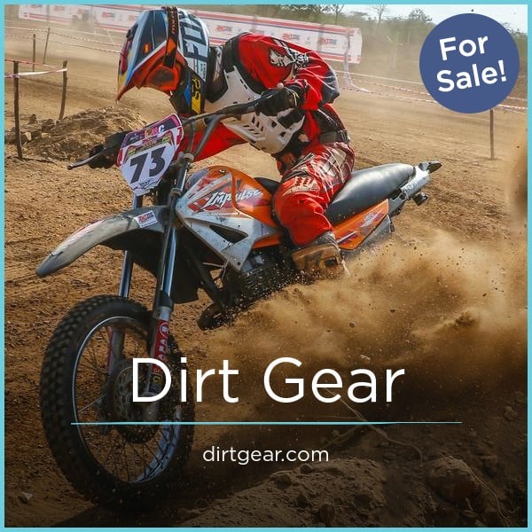 DirtGear.com - Unique premium domain names for sale
