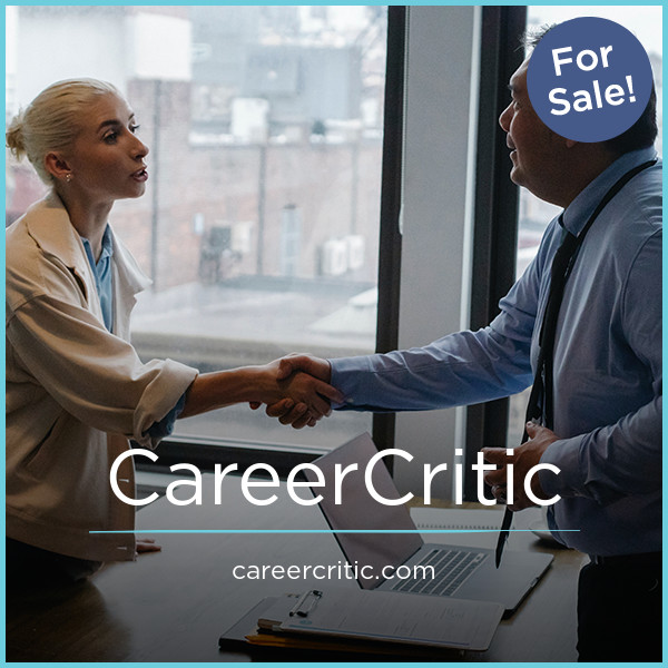 CareerCritic.com - Unique premium domain marketplace