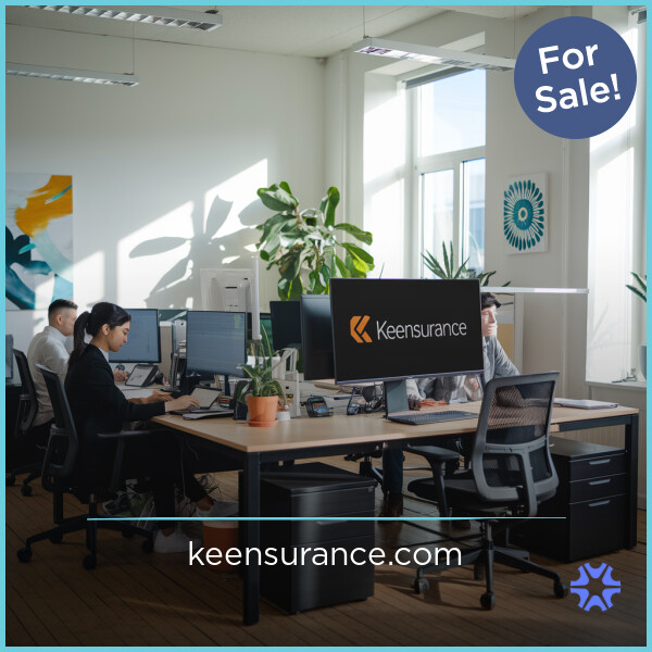 Keensurance.com - Cool premium domain marketplace
