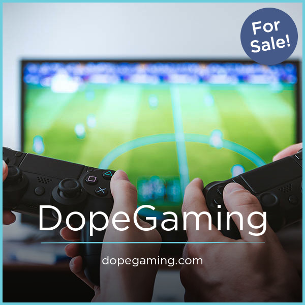 DopeGaming.com - Creative premium domain names for sale