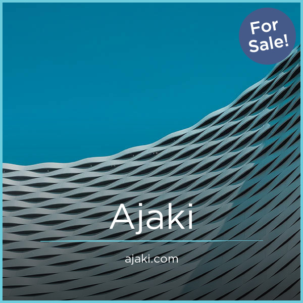Ajaki.com - Cool premium domain marketplace