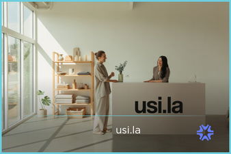 usi.la - Creative brandable domain for sale