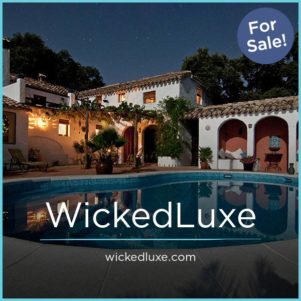WickedLuxe.com - Cool premium domain marketplace