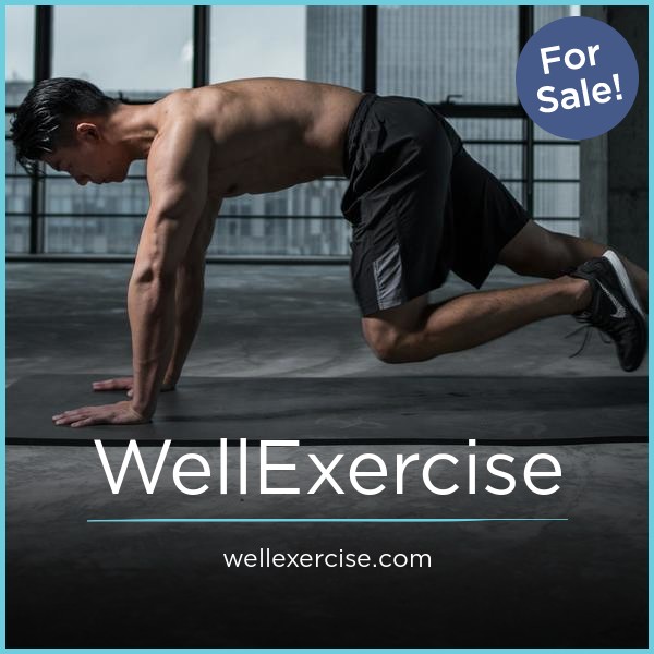 WellExercise.com - New premium domain marketplace