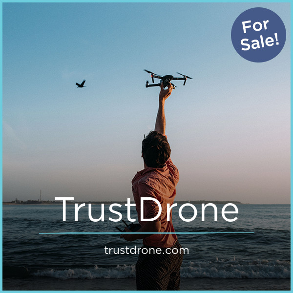 TrustDrone.com - buy Creative premium names