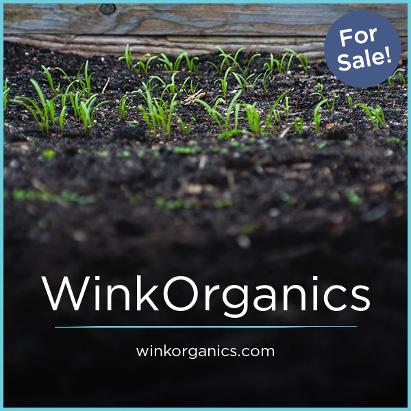 WinkOrganics.com - Catchy premium domain names for sale