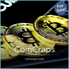 CoinCraps.com - Creative brandable domain for sale