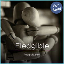 Fledgible.com - buying Catchy premium names