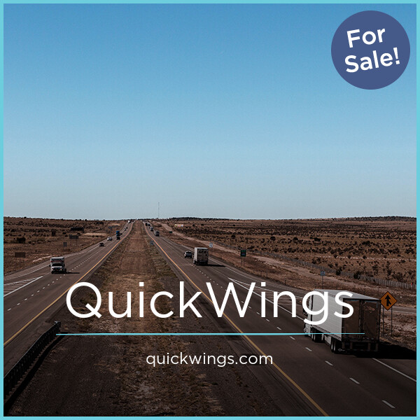 QuickWings.com - Creative premium domain names for sale