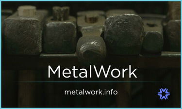 Metalwork.info - Creative brandable domain for sale
