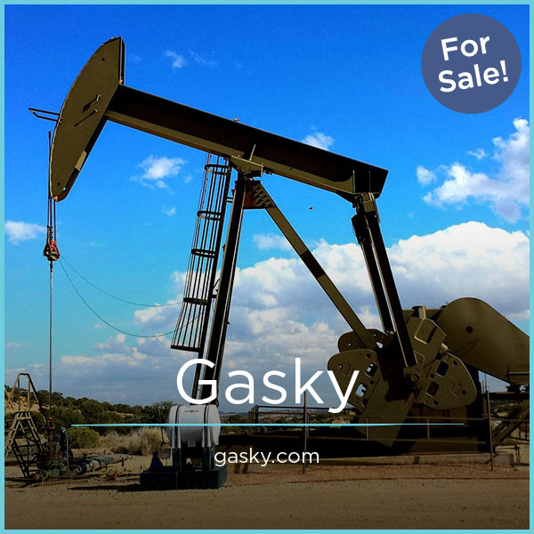 Gasky.com - buying Catchy premium names
