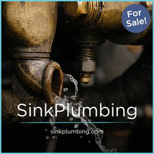 SinkPlumbing.com - Creative brandable domain for sale