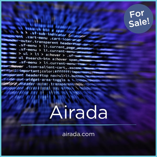 Airada.com - Unique premium domain marketplace