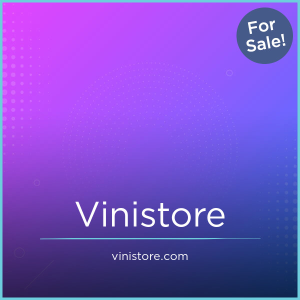 ViniStore.com - Catchy premium domains for sale
