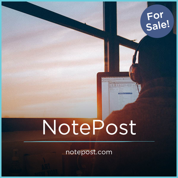 NotePost.com - buy Best premium domains