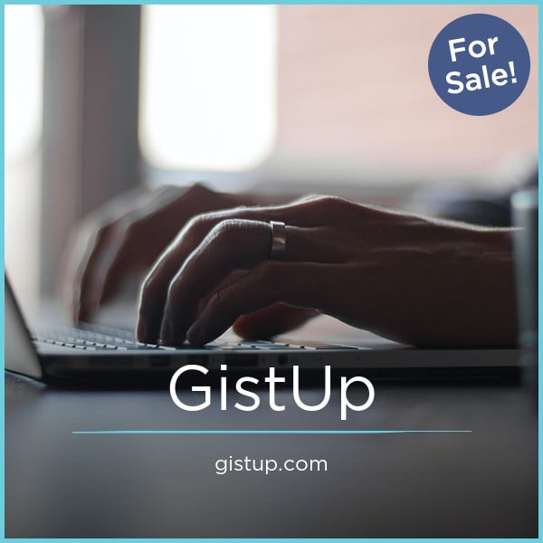 GistUp.com - buying Great premium names
