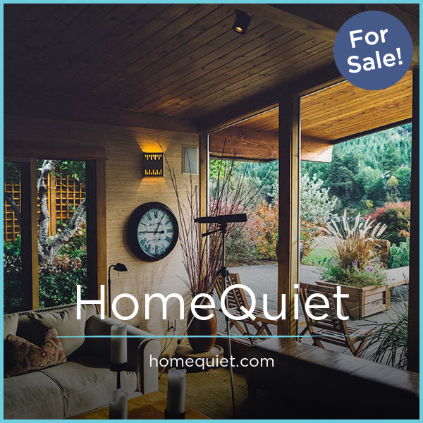 HomeQuiet.com - Unique premium domains