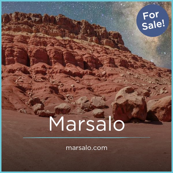 Marsalo.com - New premium domain marketplace