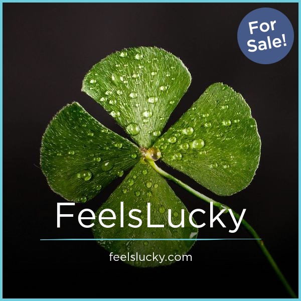 FeelsLucky.com - Cool premium domain marketplace