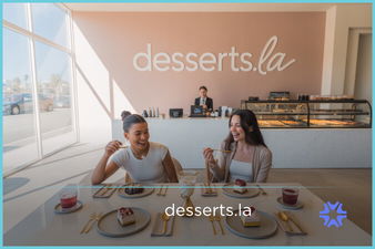 Desserts.LA - Creative brandable domain for sale