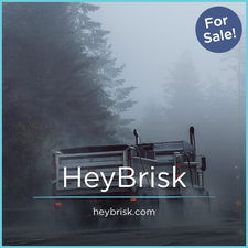 HeyBrisk.com - Creative premium domain marketplace