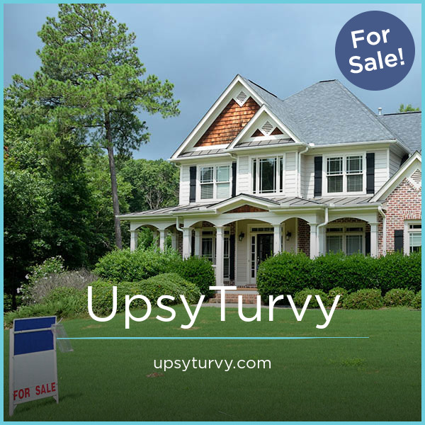 UpsyTurvy.com - Good premium domains for sale