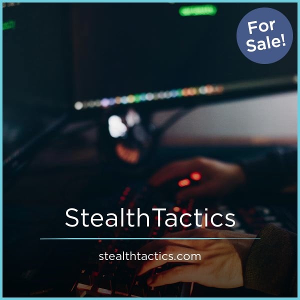 StealthTactics.com - Catchy domains for sale