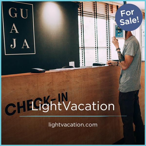 LightVacation.com - Great premium domain names for sale