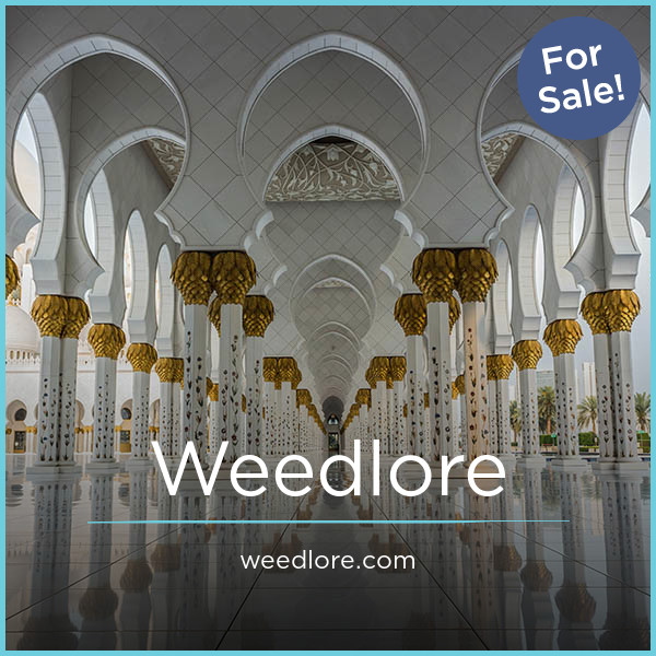 Weedlore.com - Unique premium domains for sale