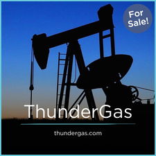 ThunderGas.com - Creative domains for sale