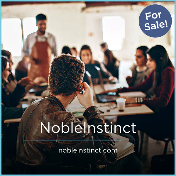 NobleInstinct.com - Good domains for sale
