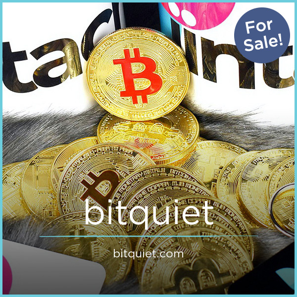 BitQuiet.com - buy Unique premium domains