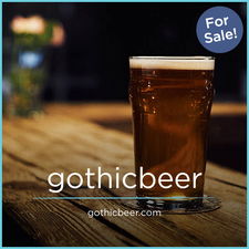 GothicBeer.com - Creative brandable domain for sale