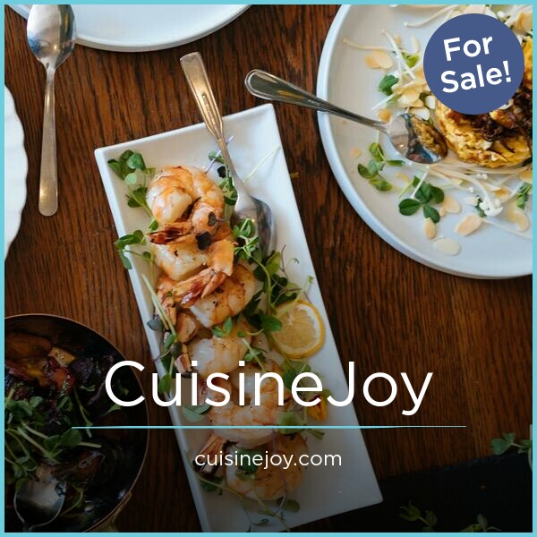 CuisineJoy.com - Creative domains for sale