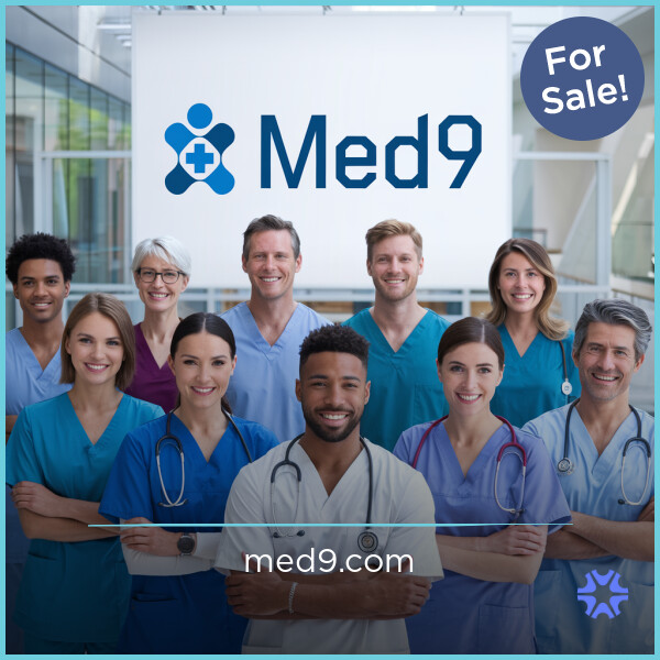 Med9.com - Catchy domains for sale