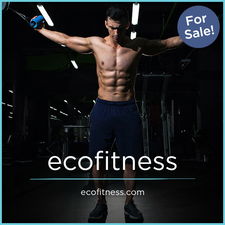EcoFitness.com - Creative brandable domain for sale
