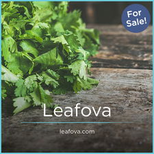 Leafova.com - Unique premium domains