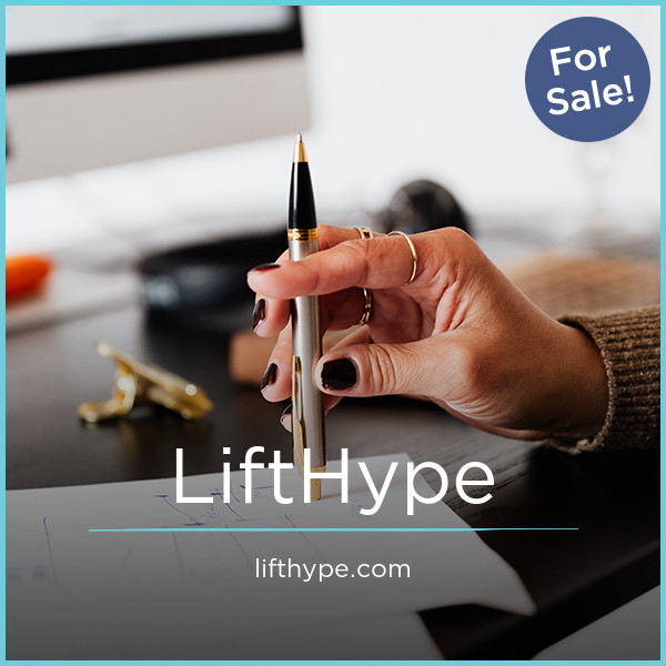 LiftHype.com - Cool premium domain marketplace