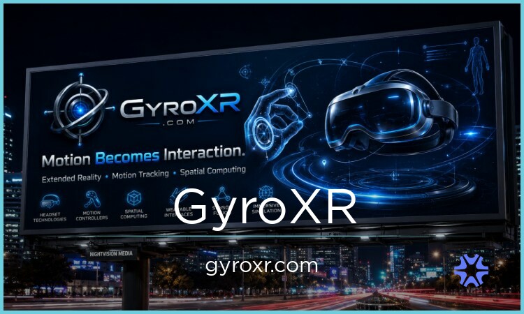 GyroXR.com - buy Catchy premium domains