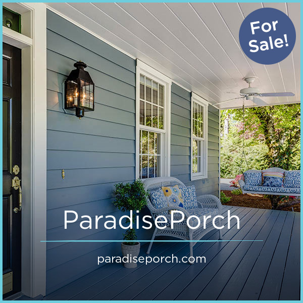 ParadisePorch.com - Creative premium domains for sale
