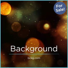 BCKG.com - Creative brandable domain for sale