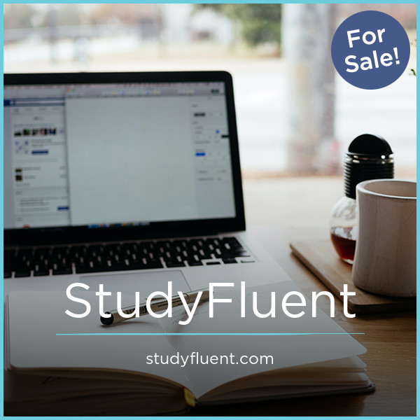 StudyFluent.com - Creative premium domains
