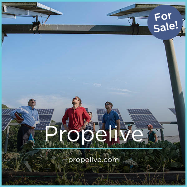 Propelive.com - New premium domain names