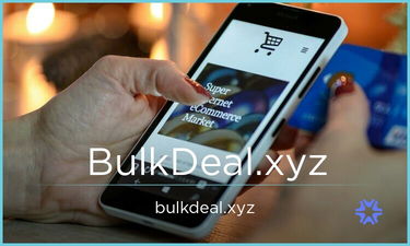 BulkDeal.xyz - Creative brandable domain for sale