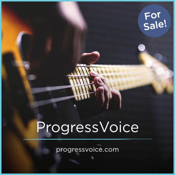 ProgressVoice.com - Best premium domains