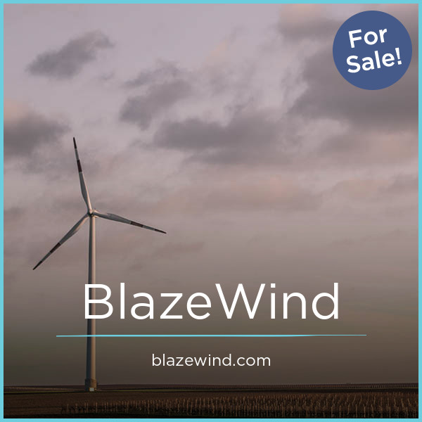 BlazeWind.com - Catchy premium domains